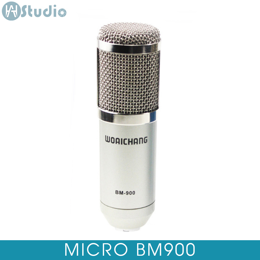 Micro thu âm BM900 Woaichang - Micro Livestream