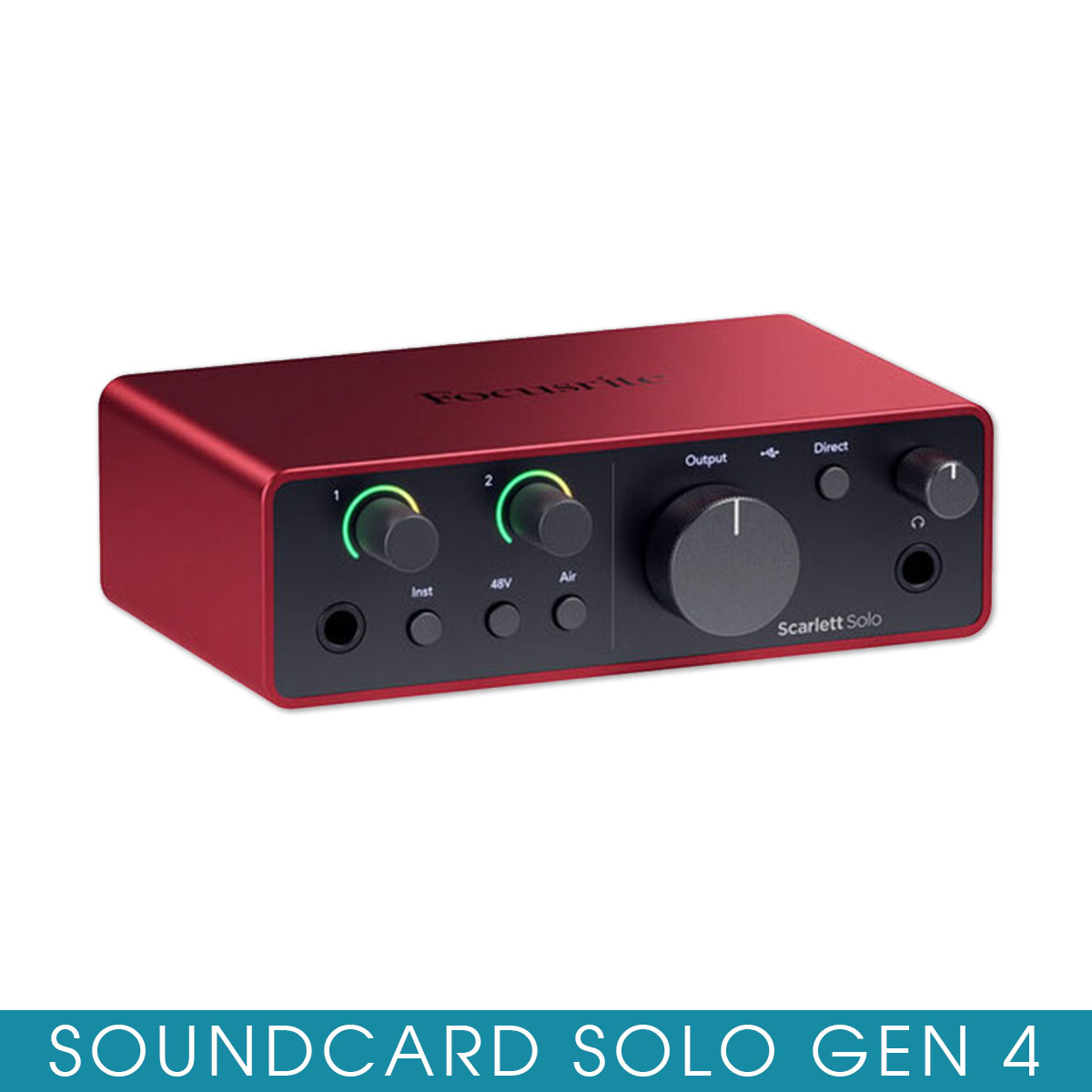 Sound Card Focusrite Solo Gen 4 Phiên bản mới