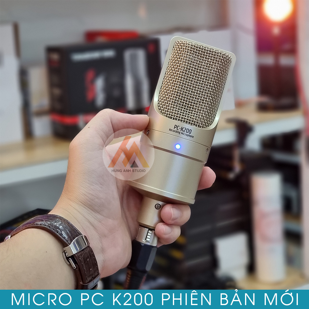 Micro Thu Âm TAKSTAR PC K200 BẢN MỚI 2024