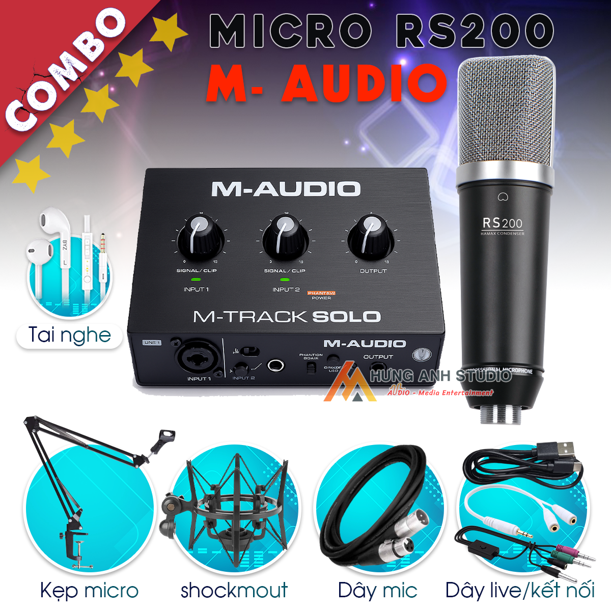 M audio mic Rs200