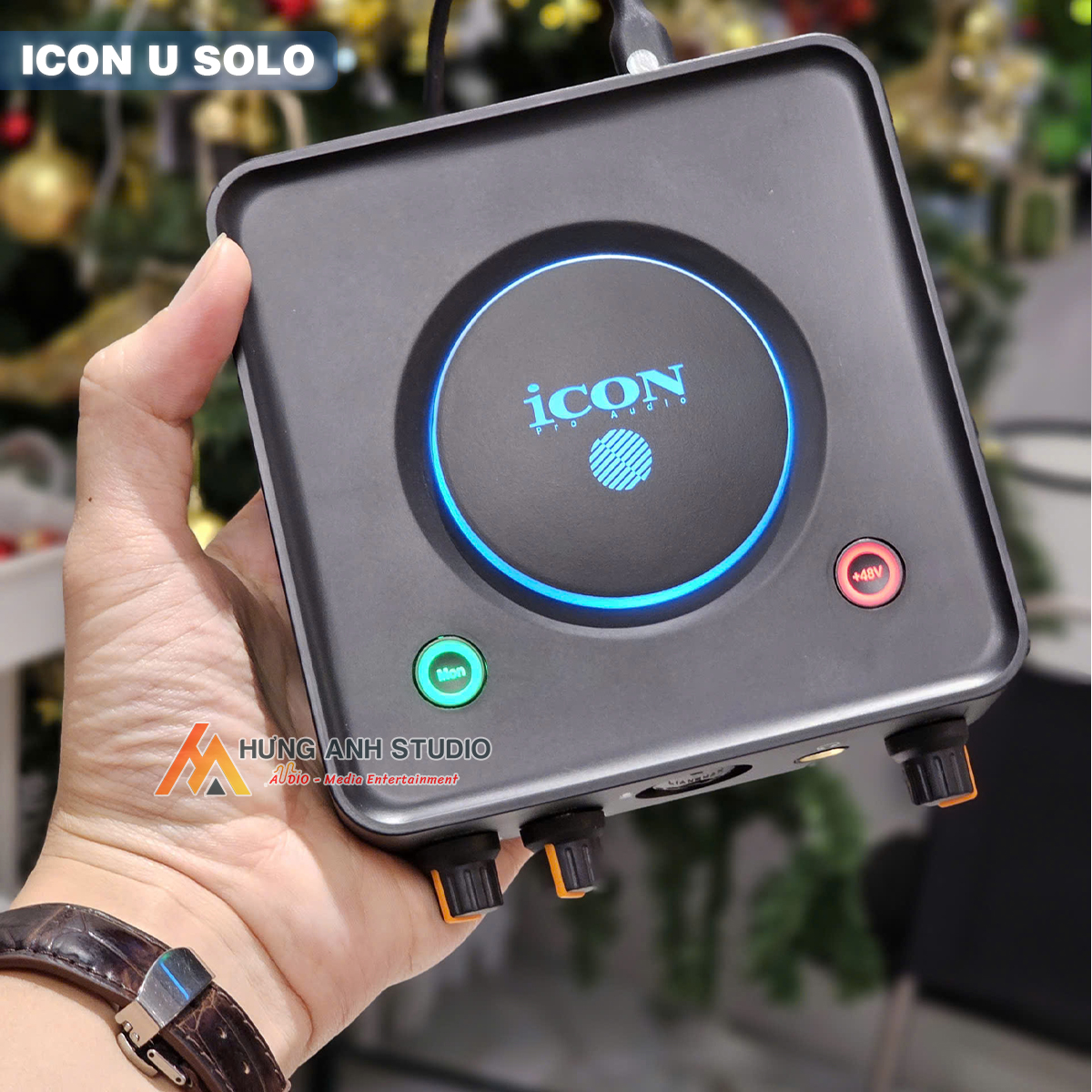 Icon U Solo Sound Card Thu Âm Livestream Chuyên Nghiệp
